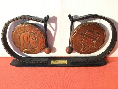 Double gong cuivre - double, en
