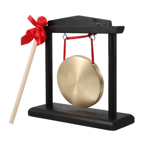 Gong cuivre avec baguette - cuivre,