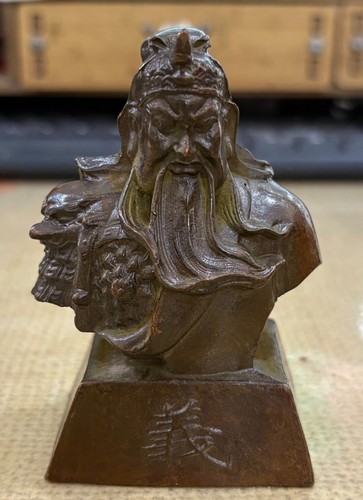 Vieille statue chinoise - 3.4, "