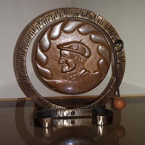 Ancien gong table art déco - ancien,