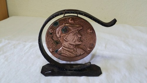 Objet déco gong cuivre - gong, en
